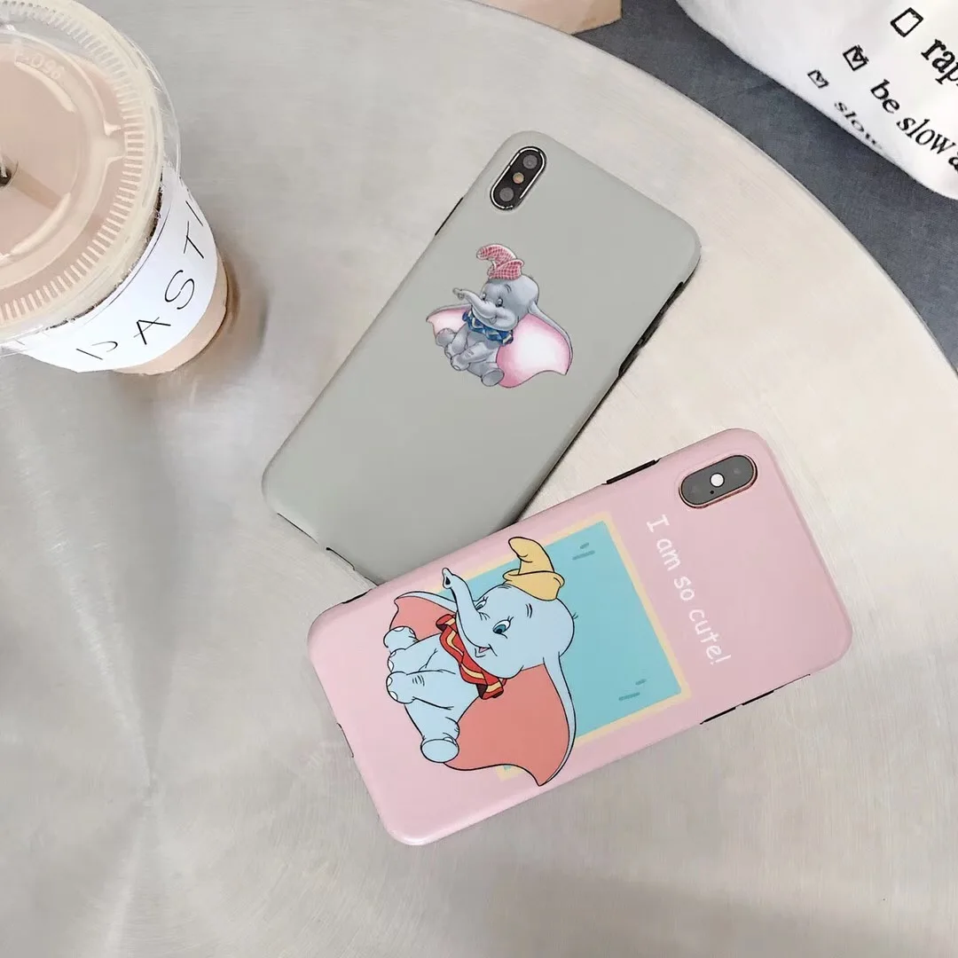 Мультфильм супер милый сон Dumbo цирк Телефон чехол для iPhone 6 6s 7 8 Plus X XS MAX XR