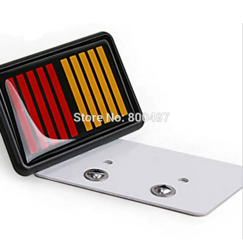 Новейшая модель 3D Алюминиевый сплав Багажник автомобиля эмблема хромированное