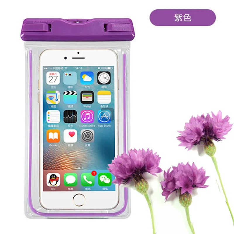 Водонепроницаемый Мешок Световой ночной подводной чехол для Samsung Galaxy 2015/2016/2017 A3 A5