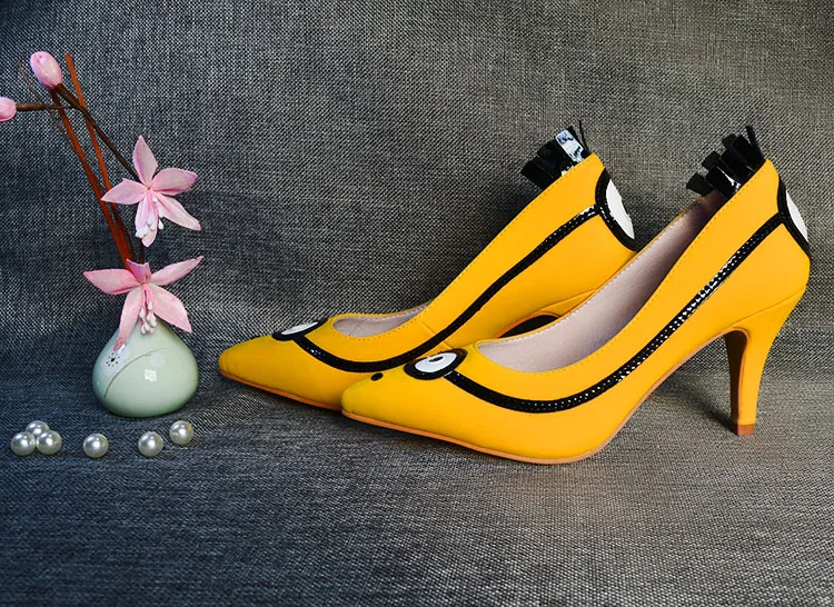 Женские туфли лодочки с острым носком на высоком каблуке|high heel shoes|heel shoespointed toe |