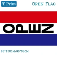 90150cm 6090cm 3x5 ft vertical open business sign banner flag