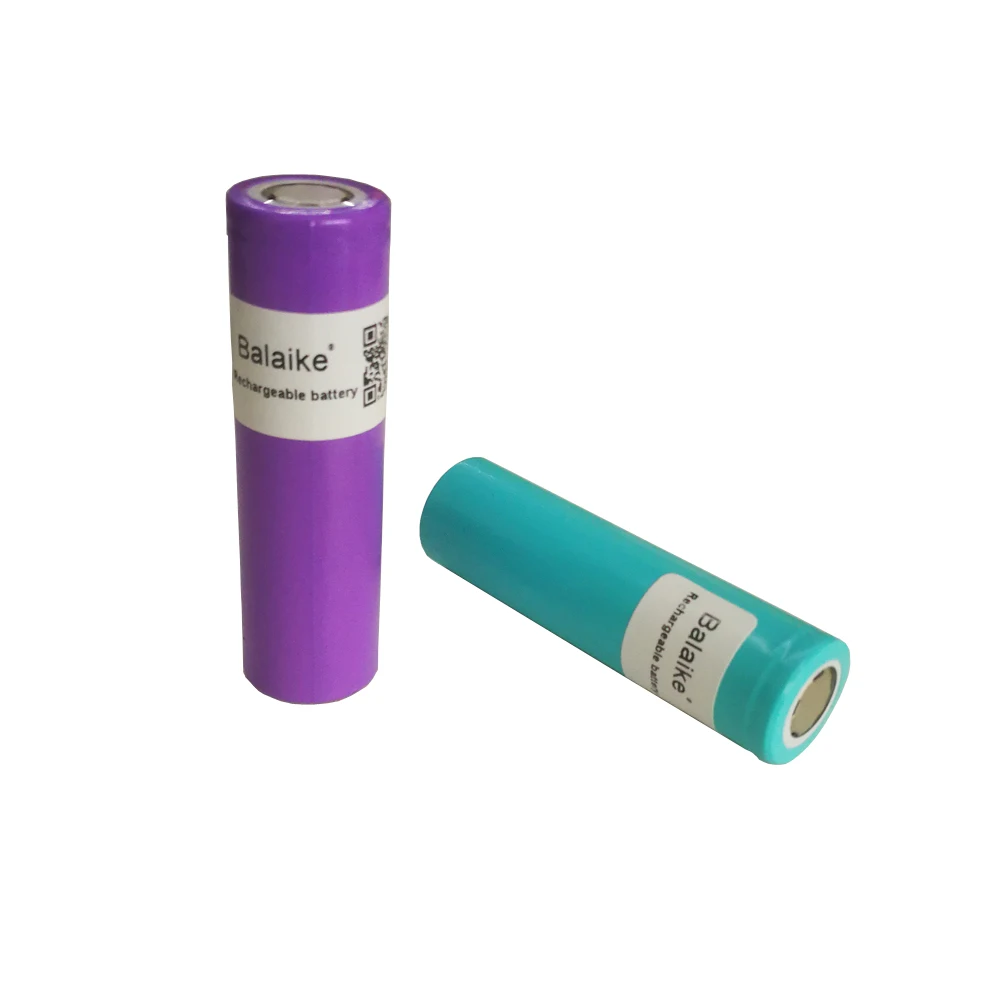 Balaike 2/4/6/8/10pcs high capacity 3.7V Rechargeable 18650 Li-ion 1200mAh battery for charging treasure and glare flashlight |