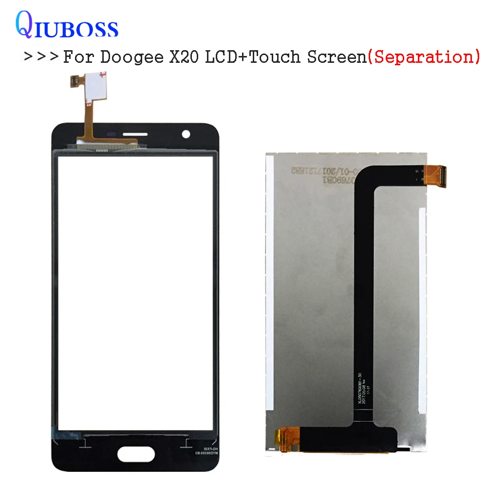 Сменный ЖК-экран для Doogee X20 X 20 ремонтная Часть Для экран 5 дюймов 1280*720 мобильный