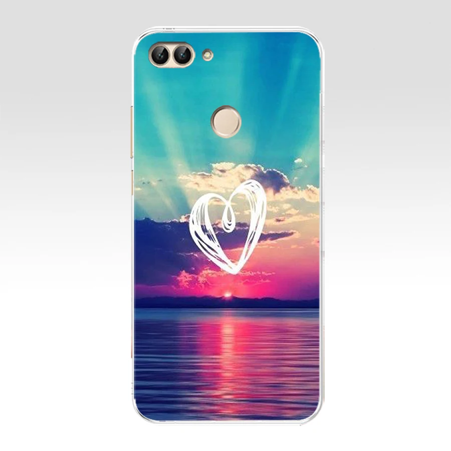 37 F huawei P Smart чехол TPU Мягкий силиконовый прозрачный чехол для телефона huawei P Smart Cover FIG-LX1 Enjoy 7S Чехол - Цвет: 37