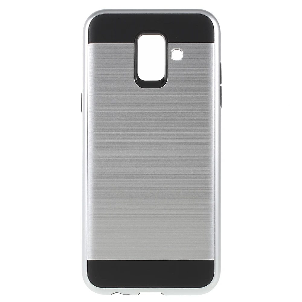 Dulcii Brushed PC + TPU Hybrid Case Accessory for Samsung Galaxy A6 (2018) - Green |