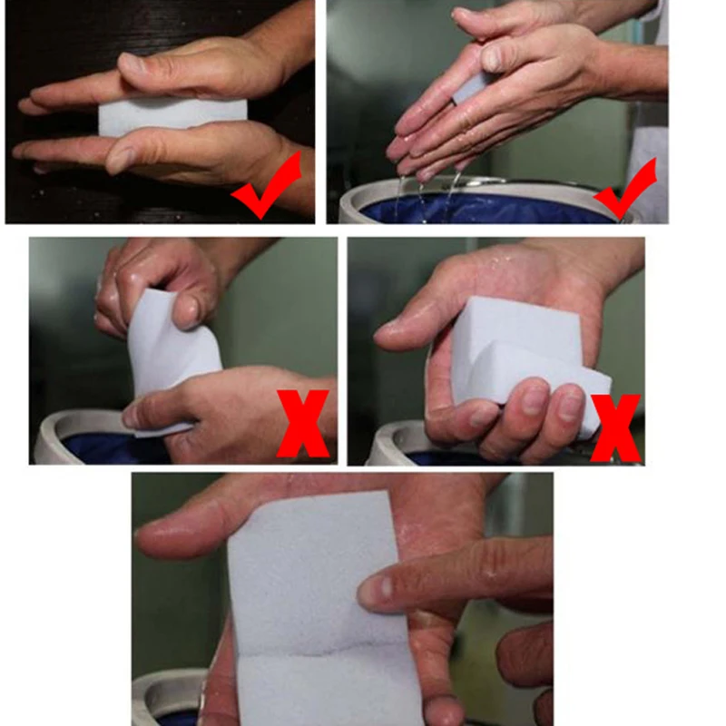 

10*6*6cmCleaningSponge,EasilyUseLightweightCarCleanEraserCleanWashingKitforAutoCars