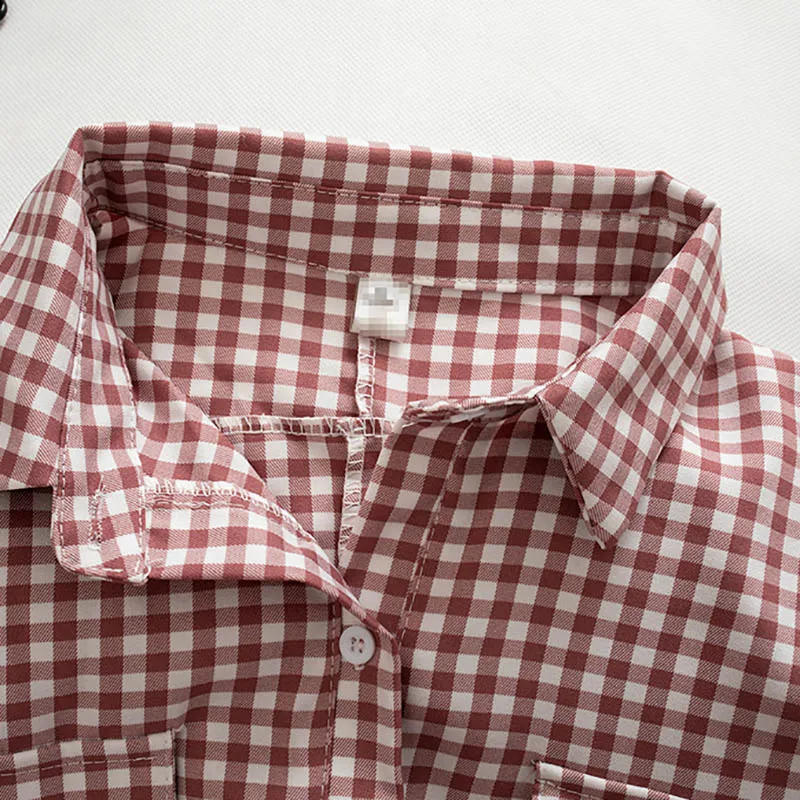 Комбинезоны женские клетчатые с поясом карманами | Женская одежда