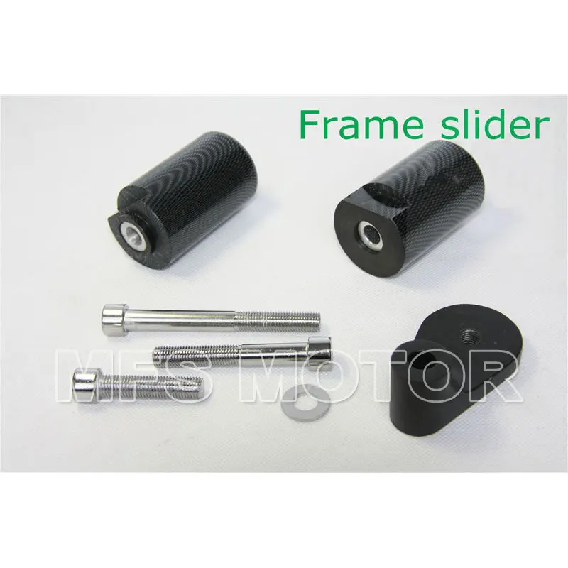 

motorcycle parts No Cut Frame Slider Crash Protector For Suzuki GSXR 1000 GSX-R 2001 2002 Carbon