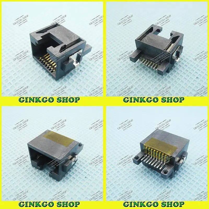 30 шт./лот новые ноутбуки RJ45 разъем Женский адаптер Интерфейс сетевой для samsung ASUS и