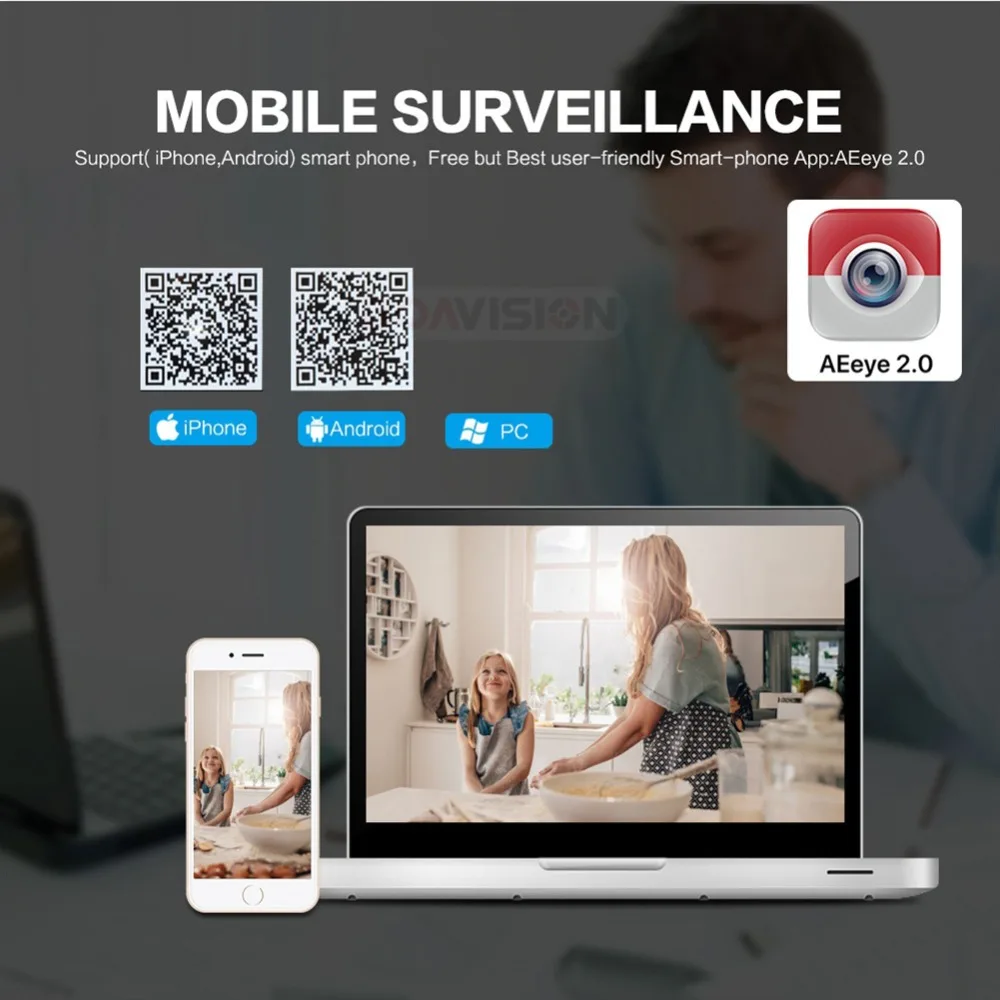 Сверхкомпактный сетевой видеорегистратор 8Ch 9Ch IP CCTV камера Камера сетевое