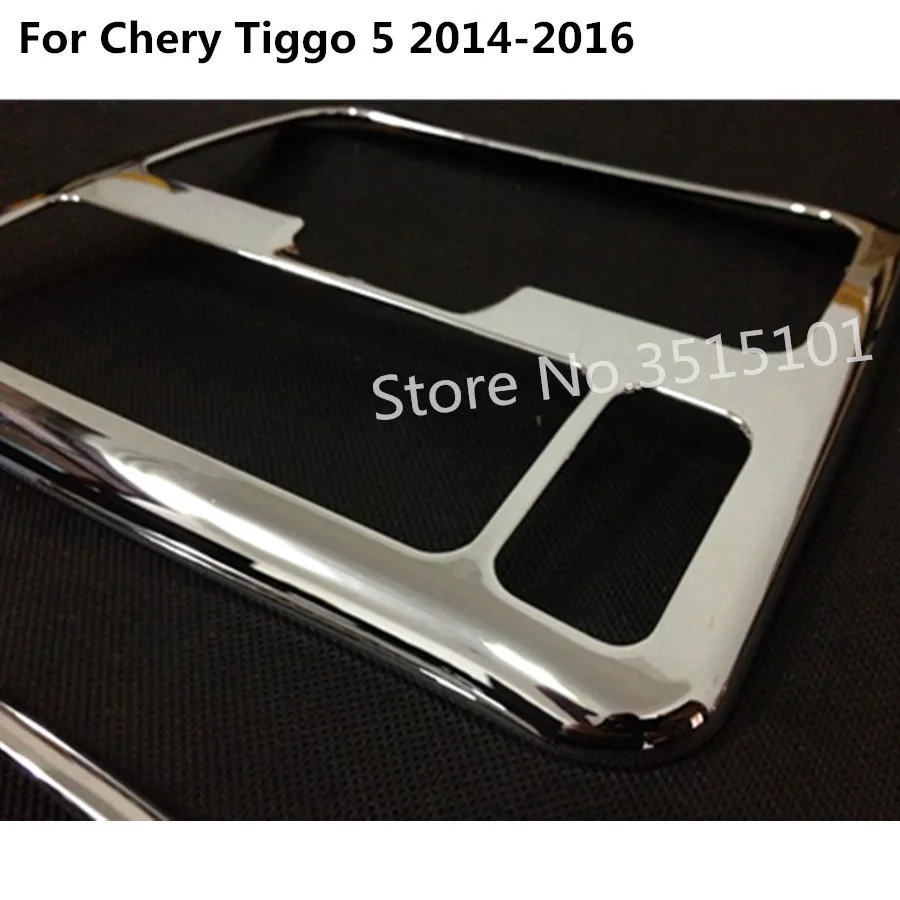 2 шт. для Chery Tiggo 5 Tiggo5 ABS хромированный передний и задний переключатель чтения