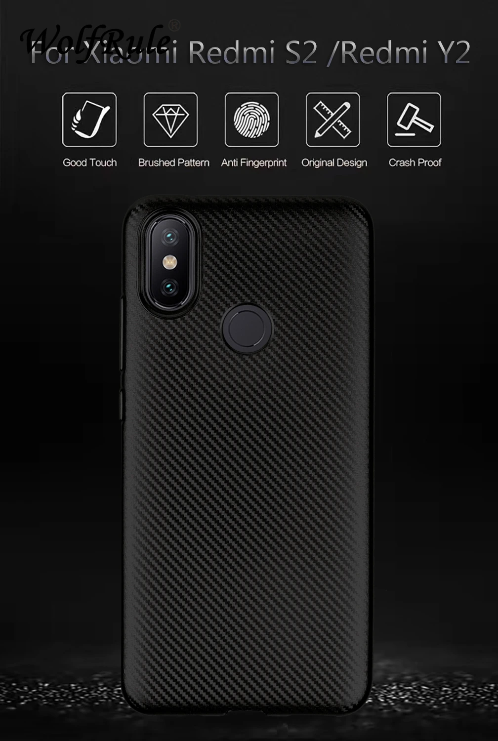 Чехол для Xiaomi Redmi S2 мягкий силиконовый резиновый чехол телефона Coque Fundas |