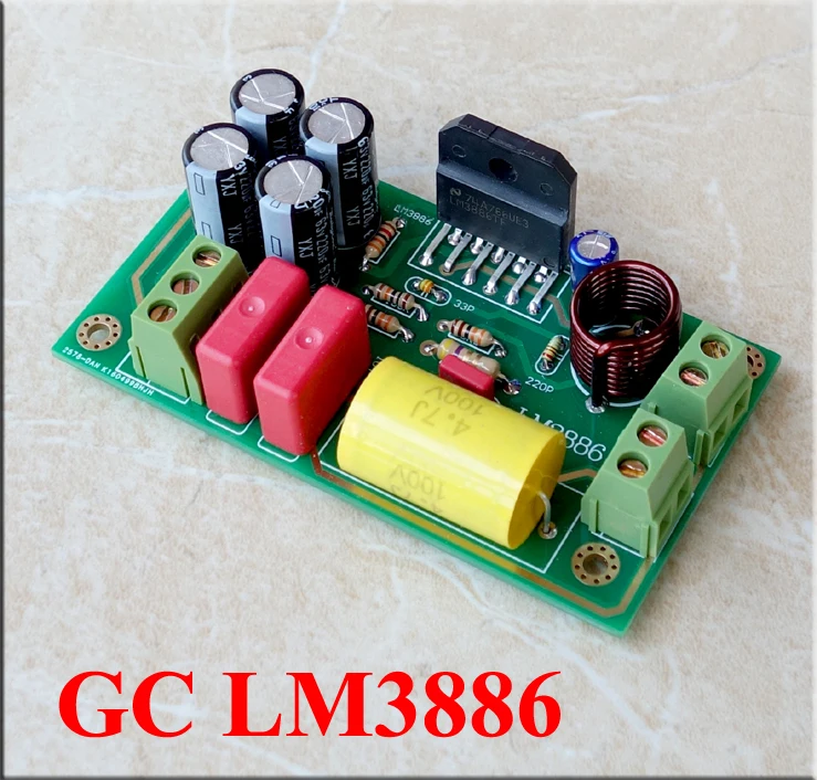 Версия CG LM3886 68 Вт нижнее искажение и более устойчивая версия комплект платы