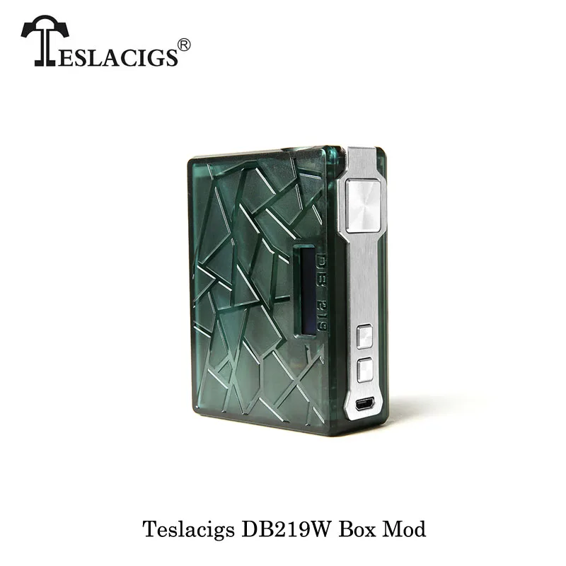 Электронные сигареты 219 Вт Teslacigs Tesla DB219 TC поле Mod работает на Двойной 18650 батарея Vape
