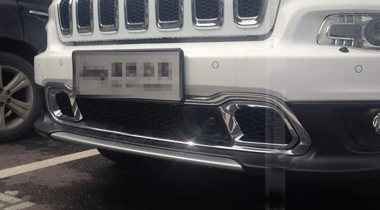 

Хромированная передняя решетка радиатора для JEEP Cherokee 2014 2015, 3 шт.