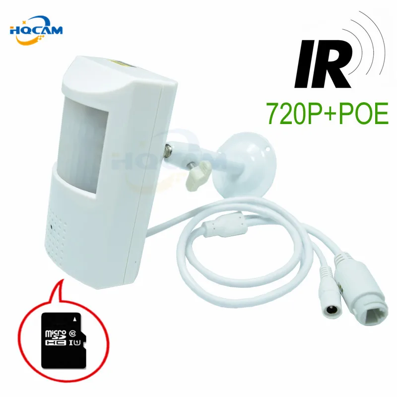

HQCAM 1.0MP MINI IP Camera IR Security Camera Support POE SD Card IPC POE\ Audio\ SD card \ IR 940nm Night Vision CAMERA CAMHI
