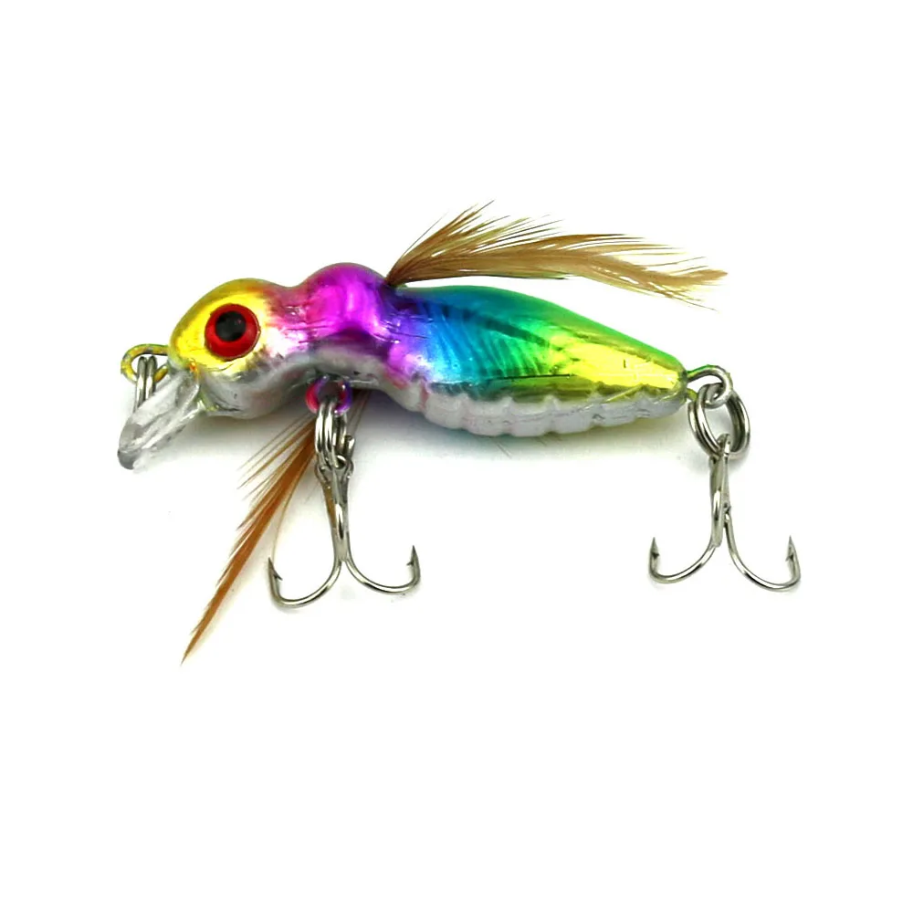 Искусственная рыболовная приманка 4 5 см 3 г 1 шт.|artificial bait|crank baitlures fly |