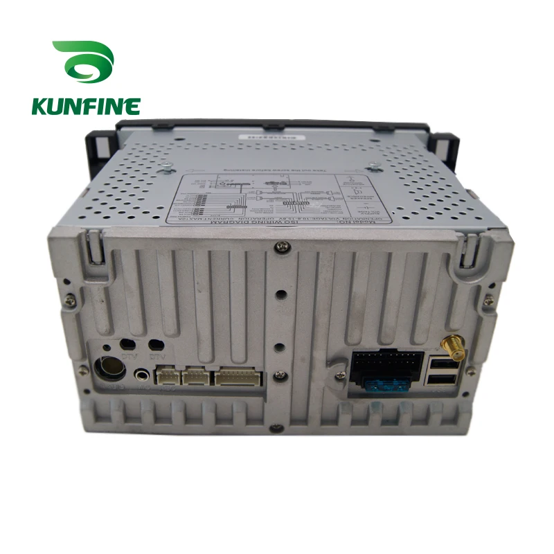 Восьмиядерный 1024*600 Android 6.0 Автомобильный DVD GPS навигации мультимедийный плеер