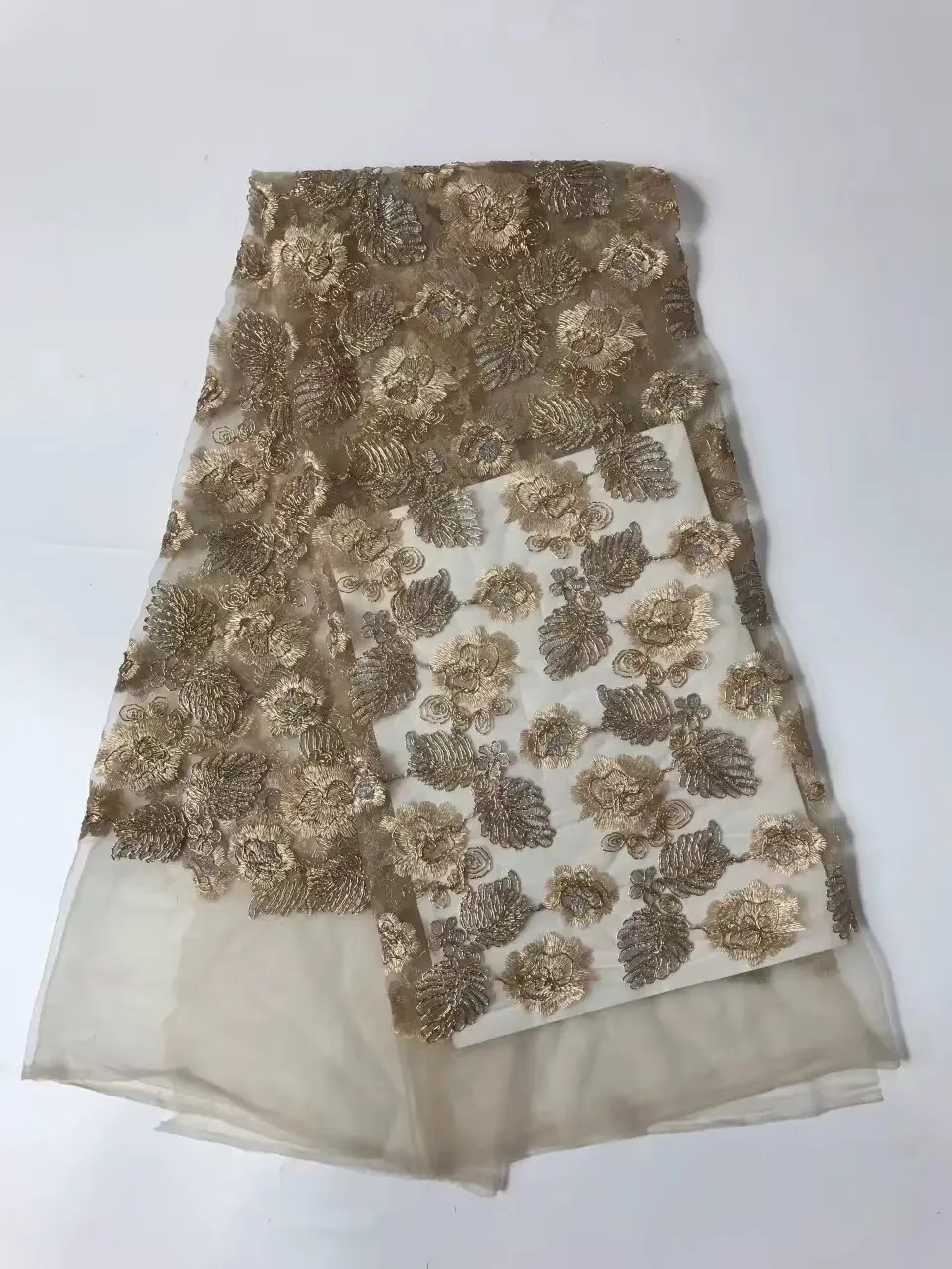 Акция! 5 ярдов/лот 2017 высококачественное нигерийское французское кружево