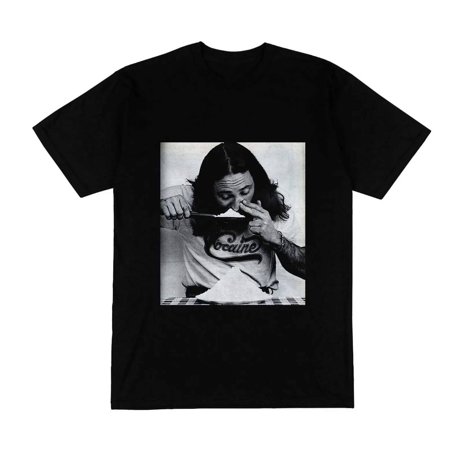 Футболка Homme enjoy phrase drogue jesus mode fashion Париж рейв Франс|Мужские футболки| |