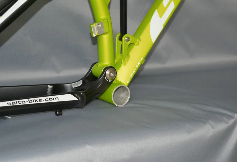 bicycle frame /full suspension /bicycle soft tail /downhill MTb 26*17 | Спорт и развлечения