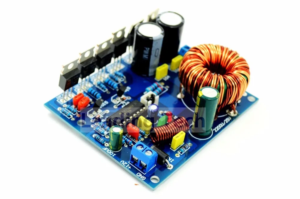 TDA7294 + LM3886 усилитель мощности плата w/12 V импульсный запчасти | Электроника
