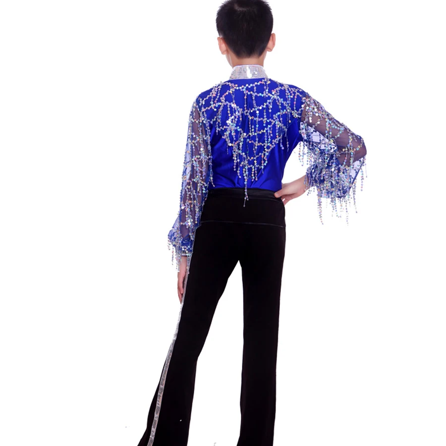 Новинка 2019 Детские строгие платья танцевальные костюмы для мальчиков DQ5024|costume