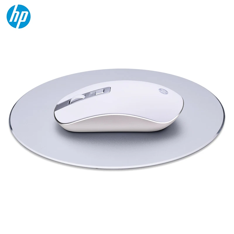 Беспроводная оптическая USB Мышь HP S4000 1600DPI 2 4 ГГц бесшумная мышь нано приемник для
