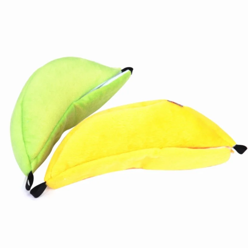 Cotton Pet Hamster Hanging House Hammock Small Animal Rat banana shape Bird Cage Sleeping Bed Accessories | Дом и сад
