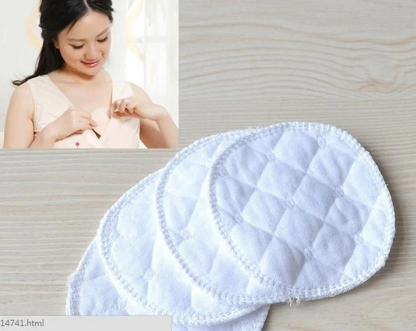 12 шт многоразовые экологические хлопковые подкладки для грудного вскармливания прокладки для кормления многоразовые грудные прокладки для кормящих моющийся абсорбент Baby-15