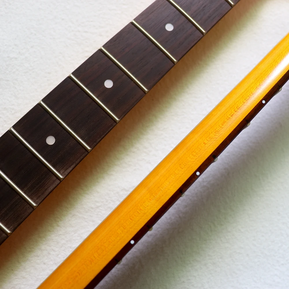 Donlis Hot 22 fret Nitro сатин готовые на заказ ST электрогитара Шея с палисандровый гриф