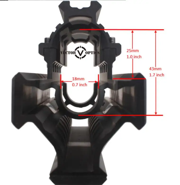 10 шт векторная оптика АК Handguard рис Quad с железнодорожные Чехлы для AK47 AK 47 AK74