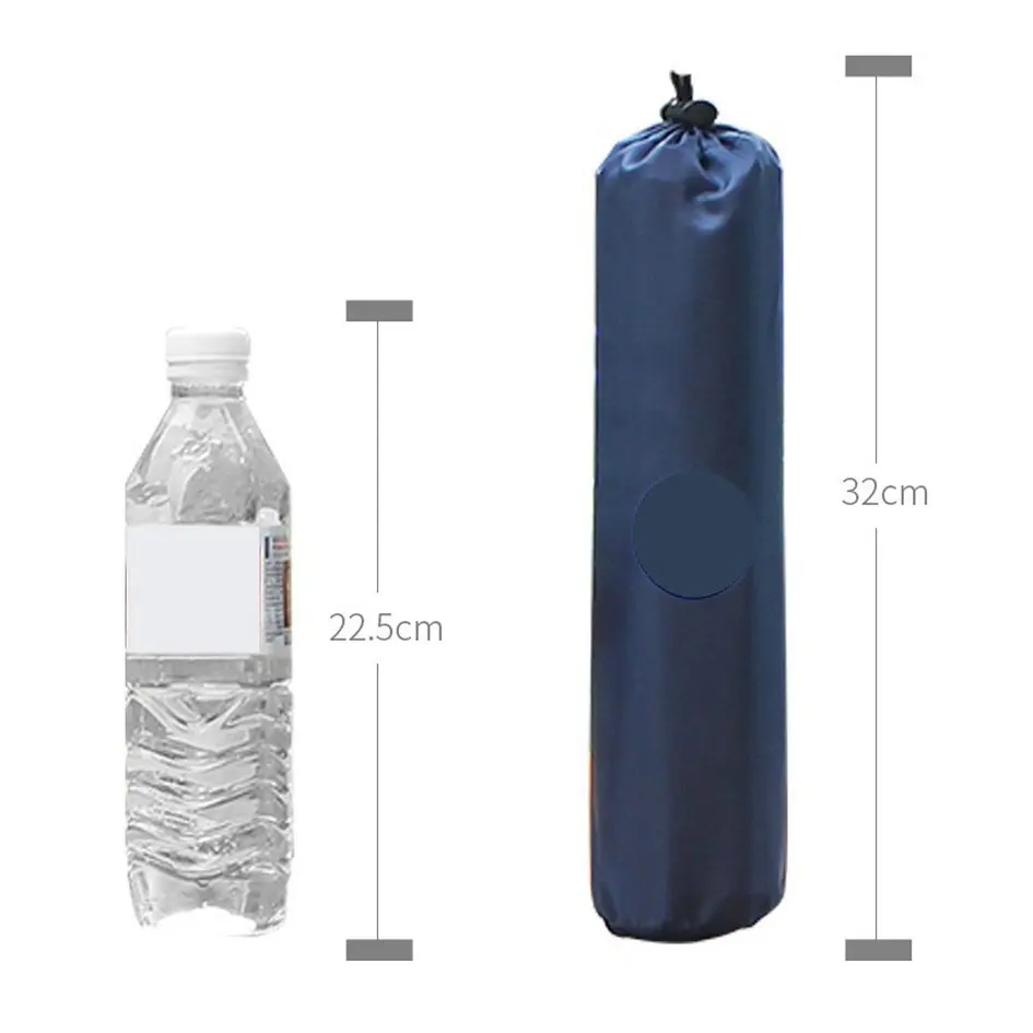 Новый одинарный надувной туристический коврик толстая воздушная подушка для