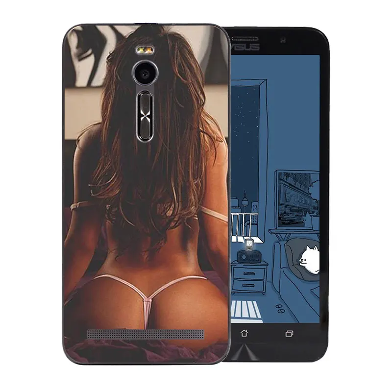 Phone Case for Asus Zenfone 2 ZE551ML High Quality Hook Pattern Soft Silicon Slim Back Cover ASUS ZE550ML Full Protect Shell |