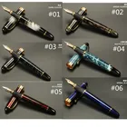 Jinhao X450 Классическая Ручка для каллиграфии с толстым корпусом 1,0 мм и наконечником, высококачественная металлическая перьевая ручка с роскошными чернилами, подарочные ручки для письма