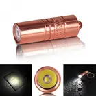 Водонепроницаемый Портативный латунь R5 5 Вт 200 люмен Мини светодиодный светильник фонарь флэш-светильник с Micro USB зарядка от 3,7 в 10180 Батарея