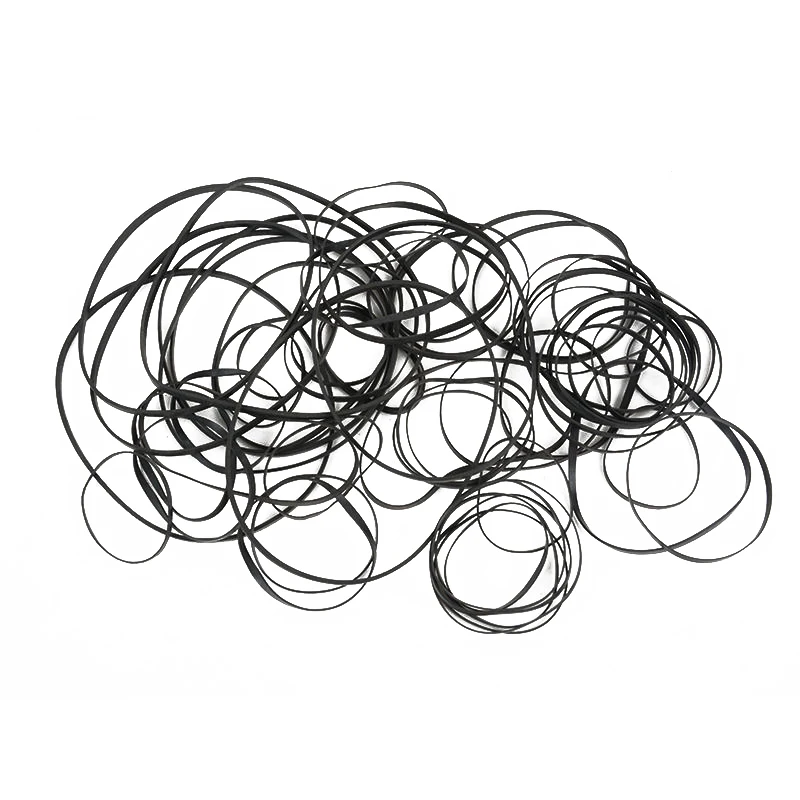 40-50pcs 40-135mm Mix Cassette Tape Machine Belt Assorted Common Universal Repair Rebuild New | Электроника