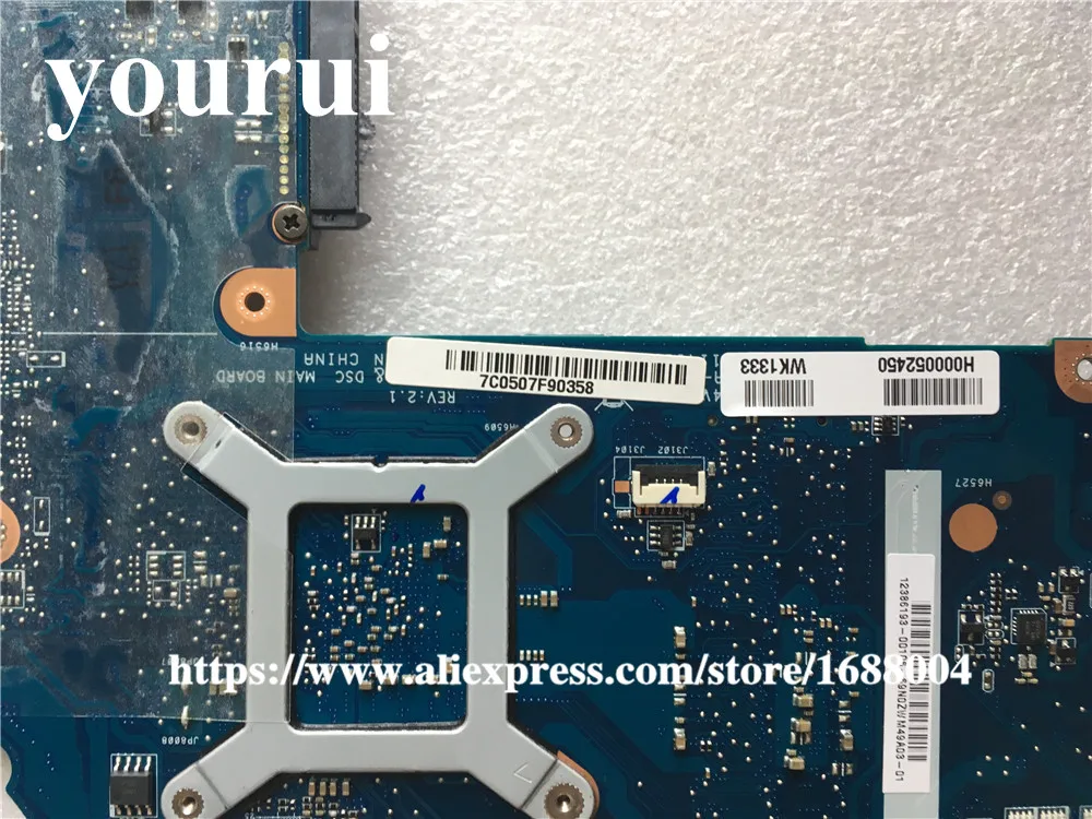 Материнская плата для ноутбука toshiba satellite C850 C850D DDR3 процессор Бортовая