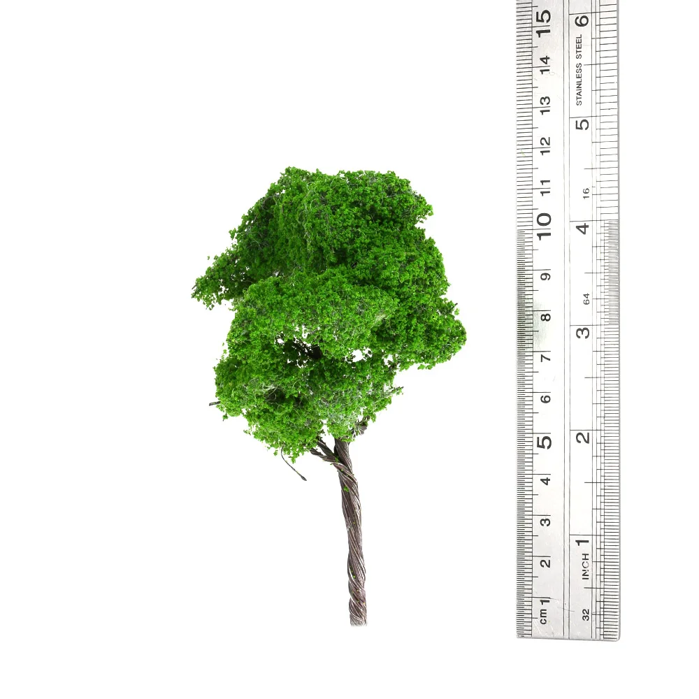 Inch Tree Model Miniatures Architectural Railroad Layout Landscape Scenery Diorama Mini Toys For 3 Years Old Children | Игрушки и хобби