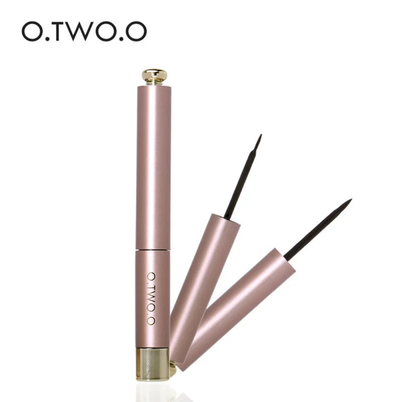 O. TWO. O профессиональная ручка жидкая чёрная подводка для глаз beauty Cat style