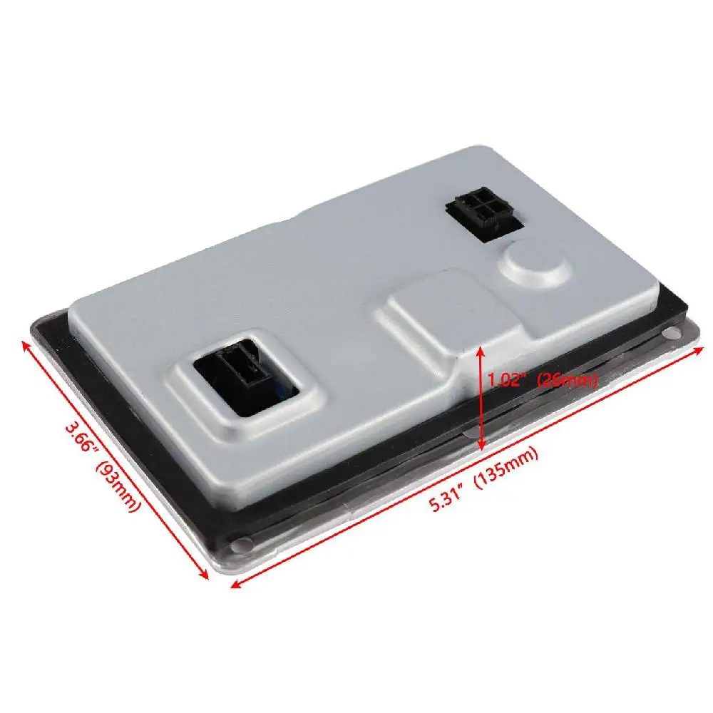 

Partol Aluminum Xenon Headlight HID Control Unit Ballast Waterproof Seal Around For Audi BMW Volvo VW Cadillac Dodge OEM13128287