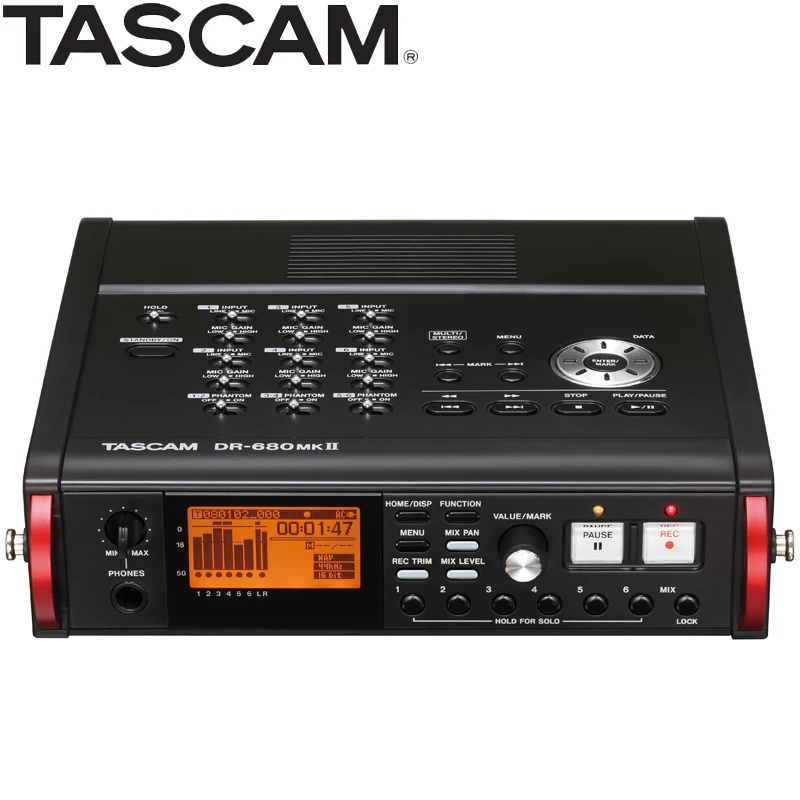 TASCAM DR 680MKII 680MK2 портативный многоканальный рекордер 8 трековый линейный PCM полевой