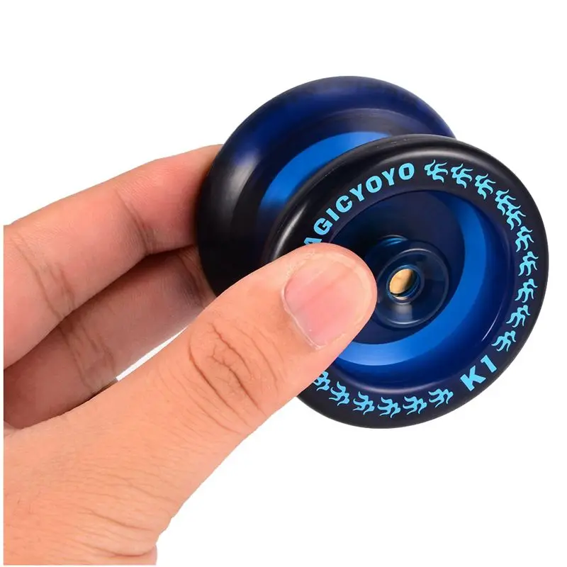 MAGICYOYO K1 мяч YoYo (ABS синий) + 5 струн перчатки большая крутая Подарочная игрушка для