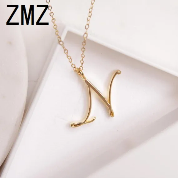ZMZ 2019 Европейская/американская мода подвеска с надписью на английском милое