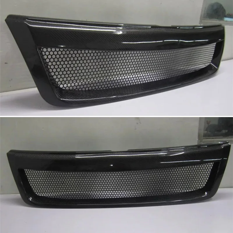 Подходит для гоночных грилей Subaru Forester, 2009, 10, 11, 12 лет, углеродное волокно, Refitt, передняя, Центральная, гоночная решетка, крышка, аксессуары
