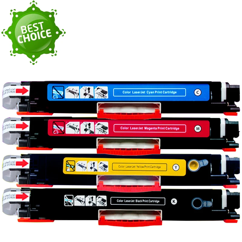 CF350A CF351A CF352A CF353A 130A совместимый цветной тонер картридж для hp Цвет LaserJet Pro MFP M176n M176