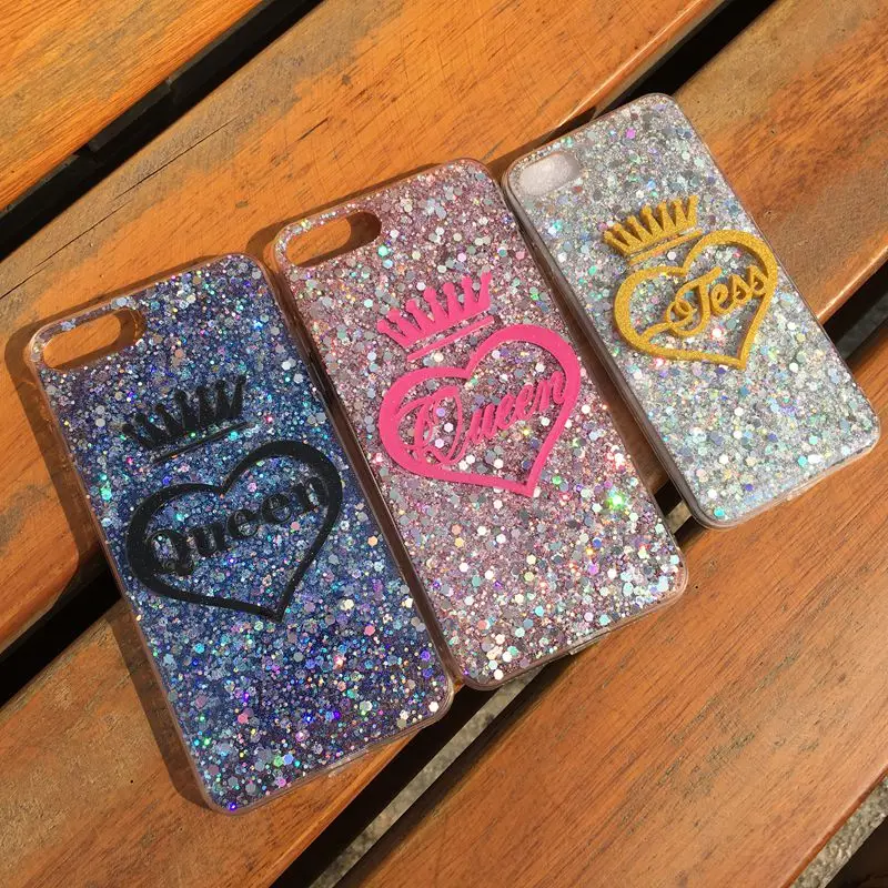 Роскошный чехол для iphone 5 5S se 6 6s 7 8 plus X с эксклюзивным тайским именем Король