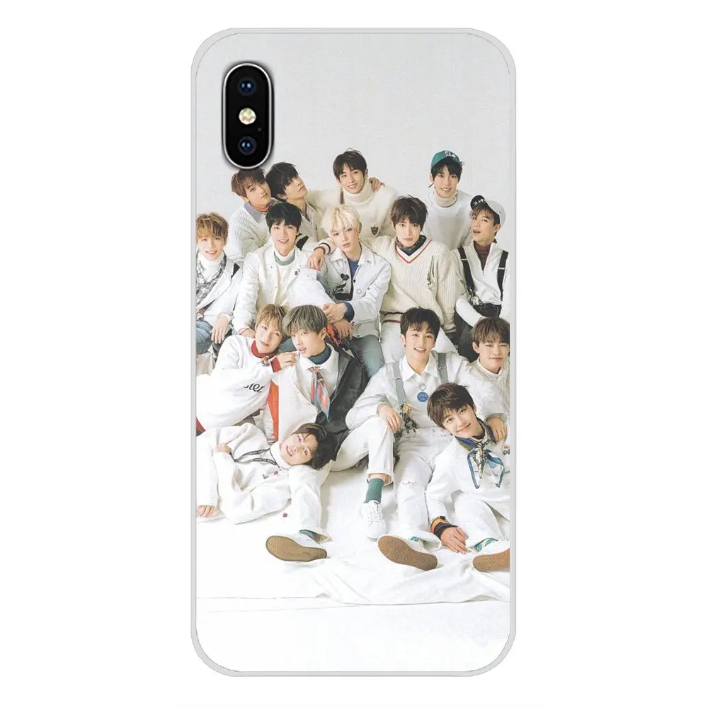 NCT 127 Kpop Boy group для Apple iPhone X XR XS MAX 4 4S 5 5S 5C SE 6 6S 7 8 Plus ipod touch Аксессуары чехлы телефонов |