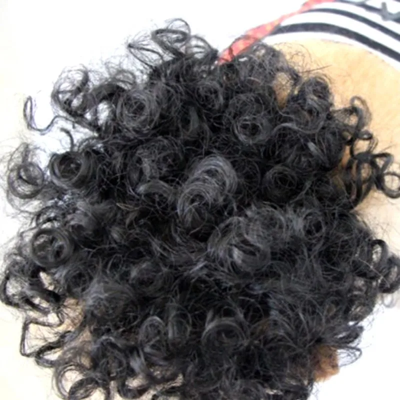 Забавный парик для собаки цветная мягкая синтетическая шерсть милая шапка