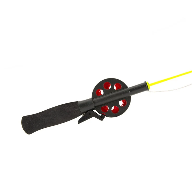 Удочка мини Портативная ледяная с рыболовной катушкой профессиональные eva ручки